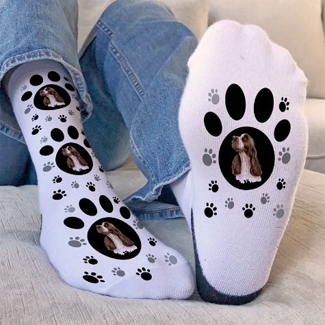 Personalized Dog Breed Crew Socks