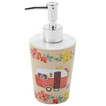 Floral Camper Bath Collection - Soap/Lotion Pump