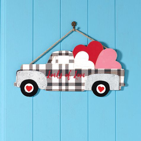 Valentine's Day Greeters - Pick Up Truck