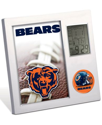 NFL Digital Desk Clocks - Bears