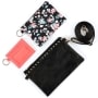 3-Pc. Everyday Crossbody and Wallet Sets - Floral/Rose