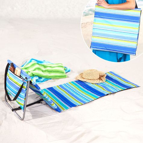 Striped Beach Lounger
