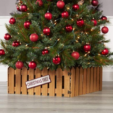 Picket Fence Tree Boxes