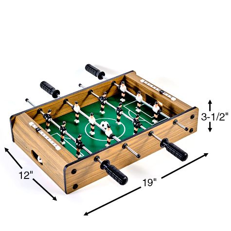 Wood Tabletop Games - Foosball