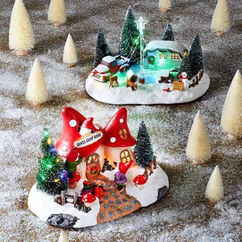 Lighted Holiday Villages
