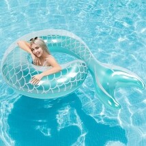 Inflatable Mermaid Tail Pool Ring