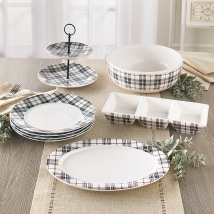 Plaid Entertaining Collection
