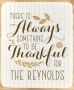 Personalized Family Sentiment Sherpa Throws - Always Thankful