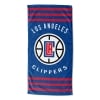 NBA 30" x 60" Striped Beach Towels - Clippers