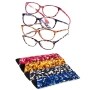 Sets of 4 Fashion Reading Glasses with Case