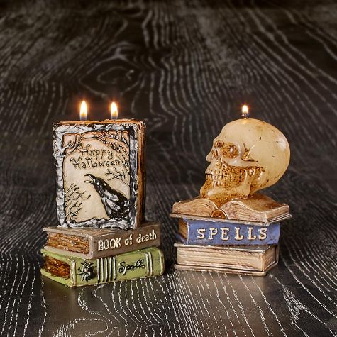 Spooky Halloween Candles