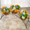 3-Pot Arched Planters with Coco Liners