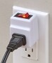 3-Outlet Splitter or Adapters with On/Off Switch