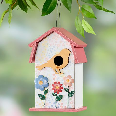 Floral Birdhouses
