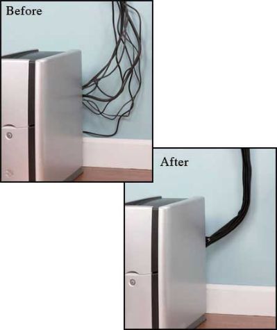 Set of 4 Neoprene Zip-Up Cable Sleeves