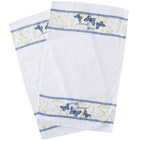 Lavender Luster Butterfly Bath Collection - Set of 2 Towels