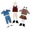 Sets of 3 18" Doll Outfits or Shoe Sets