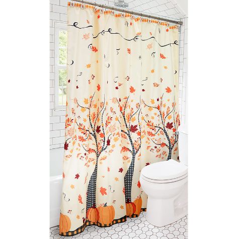 Harvest Plaid bath Collection - Shower Curtain