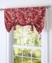 Floral Bow Accented Valances