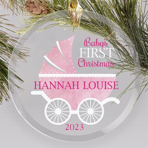 Personalized Baby's First Christmas Ornaments
