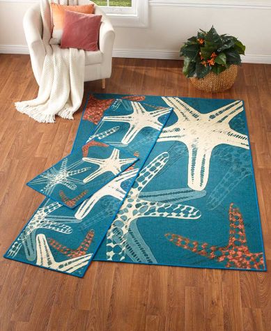 Nonslip Under-the-Sea Rug Collection