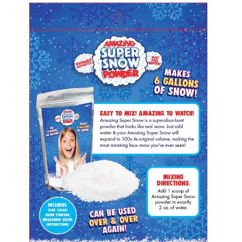 Amazing Super Snow Powder