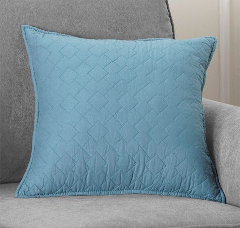 Solid Quilted Decorative Pillows