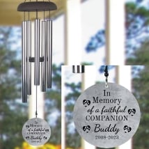 Personalized 30" Pet Memorial Wind Chime