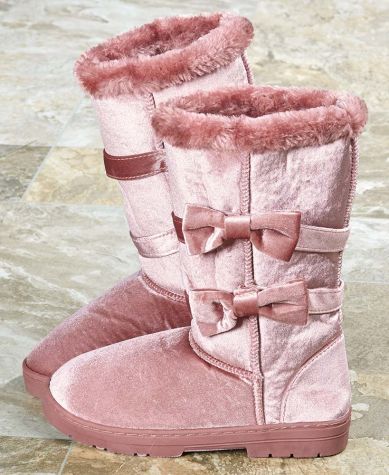 Women's Velvet Winter Boots