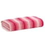 30" x 60" Multi-Stripe Bright Beach Towels - Pink