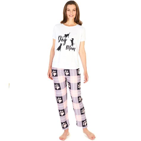 Dog Mom or Cat Mom Pajama Sets