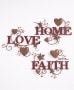 3-Pc. Hearts and Stars Metal Wall Decor - Words