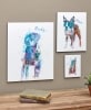 Personalized Watercolor Dog or Cat Breed Wall Art