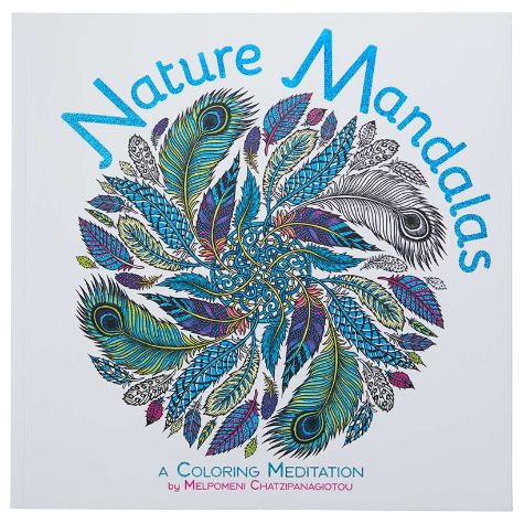Nature Mandalas Adult Coloring Book