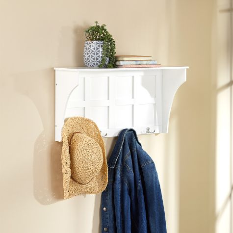 Entryway Benches with Storage or Wall Shelves