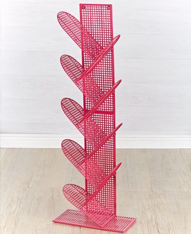 Colorful Metal Zigzag Bookcases