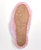 Plush Crisscross Slides - Pink Small