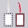 Set of 2 Gift Card Frame Ornaments