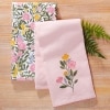 Springtime Floral Set of 2 Kitchen Towels