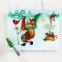 11" Holiday Cutting Board and Spreader Set