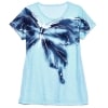 Graphic Print Tunic Tops - Butterfly Medium