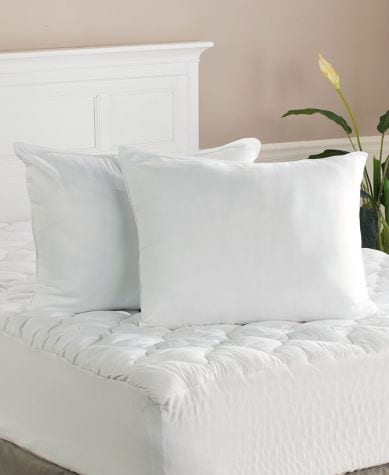 PurLuxe® Antimicrobial Mattress Topper or Pillow - Standard Bed Pillow