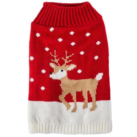 Reindeer Pet Sweater