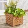 Wood Planter Boxes - Natural