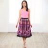 Easy Fit Printed Circle Skirts