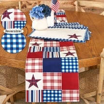 United Plaids Placemats and Runner