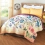 Butterfly Quilted Bedding Ensemble - Full/Queen Quilt