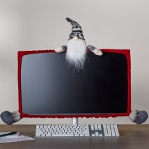 Holiday Themed Monitor Wraps