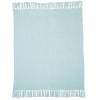Chenille Cozy Throws - Sterling Blue