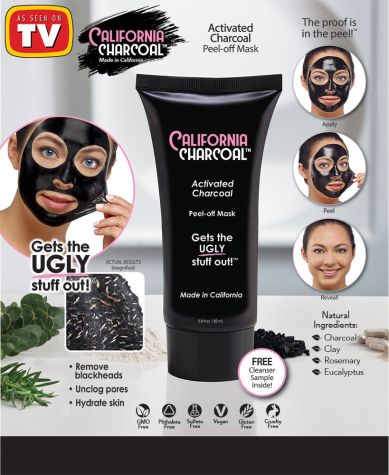 California Charcoal™ Peel-Off Mask